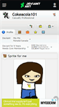 Mobile Screenshot of cokeacola101.deviantart.com