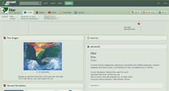 Desktop Screenshot of elkar.deviantart.com