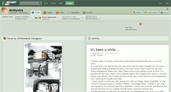 Desktop Screenshot of dedeyutza.deviantart.com