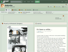 Tablet Screenshot of dedeyutza.deviantart.com