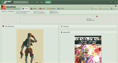 Desktop Screenshot of genopunk.deviantart.com