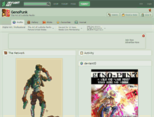 Tablet Screenshot of genopunk.deviantart.com