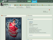 Tablet Screenshot of ankawa.deviantart.com