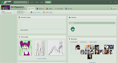 Desktop Screenshot of devidqueens.deviantart.com