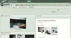 Desktop Screenshot of modjojojo.deviantart.com