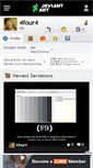 Mobile Screenshot of 4four4.deviantart.com