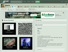Tablet Screenshot of 4four4.deviantart.com