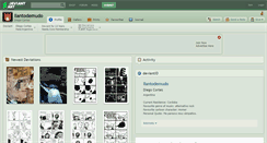 Desktop Screenshot of llantodemudo.deviantart.com