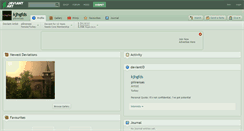 Desktop Screenshot of kjhgfds.deviantart.com