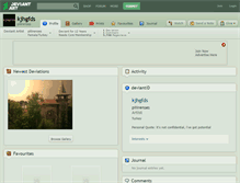 Tablet Screenshot of kjhgfds.deviantart.com
