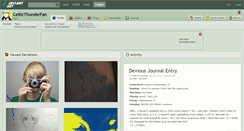 Desktop Screenshot of celticthunderfan.deviantart.com