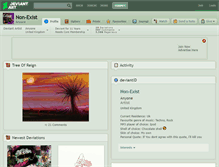 Tablet Screenshot of non-exist.deviantart.com