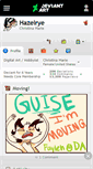 Mobile Screenshot of hazelrye.deviantart.com