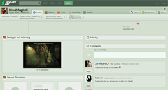 Desktop Screenshot of bloodyragdoll.deviantart.com