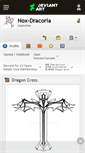 Mobile Screenshot of nox-dracoria.deviantart.com