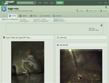 Tablet Screenshot of kago-woo.deviantart.com
