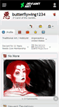 Mobile Screenshot of butterflywing1234.deviantart.com