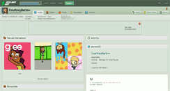 Desktop Screenshot of courtneybarlow.deviantart.com
