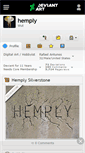 Mobile Screenshot of hemply.deviantart.com