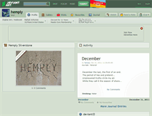 Tablet Screenshot of hemply.deviantart.com