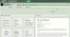 Desktop Screenshot of mercydawn.deviantart.com