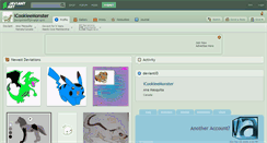 Desktop Screenshot of icookieemonster.deviantart.com