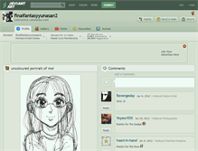 Tablet Screenshot of finalfantasyyunasan2.deviantart.com