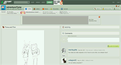 Desktop Screenshot of adventuretyme.deviantart.com