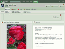 Tablet Screenshot of bitter-sweetness.deviantart.com