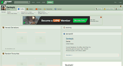 Desktop Screenshot of danteplz.deviantart.com