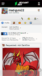 Mobile Screenshot of mad-guns22.deviantart.com