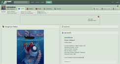 Desktop Screenshot of cenoslave.deviantart.com