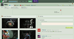 Desktop Screenshot of miggsy.deviantart.com