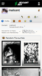 Mobile Screenshot of malicent.deviantart.com