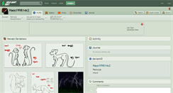 Desktop Screenshot of haos199814x2.deviantart.com