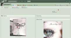 Desktop Screenshot of darknessm17.deviantart.com