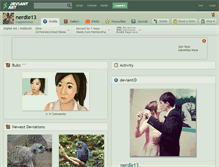 Tablet Screenshot of nerdle13.deviantart.com