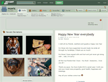 Tablet Screenshot of mceric.deviantart.com