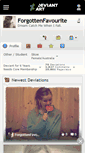 Mobile Screenshot of forgottenfavourite.deviantart.com
