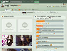 Tablet Screenshot of deadly-neurotoxin.deviantart.com