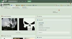 Desktop Screenshot of paranoidtj.deviantart.com