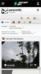 Mobile Screenshot of paranoidtj.deviantart.com