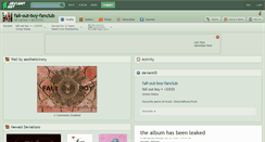 Desktop Screenshot of fall-out-boy-fanclub.deviantart.com