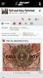 Mobile Screenshot of fall-out-boy-fanclub.deviantart.com