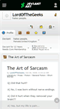 Mobile Screenshot of lordofthegeeks.deviantart.com