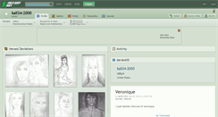 Desktop Screenshot of kali34-2000.deviantart.com