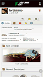 Mobile Screenshot of fortisisimo.deviantart.com