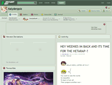 Tablet Screenshot of italyderpplz.deviantart.com