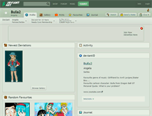 Tablet Screenshot of bulla2.deviantart.com