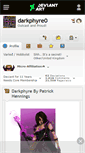 Mobile Screenshot of darkphyre0.deviantart.com